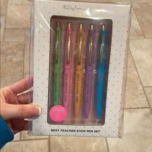 BEST TEACHER EVER PENS- TAYLOR ELLIOT DESIGNS